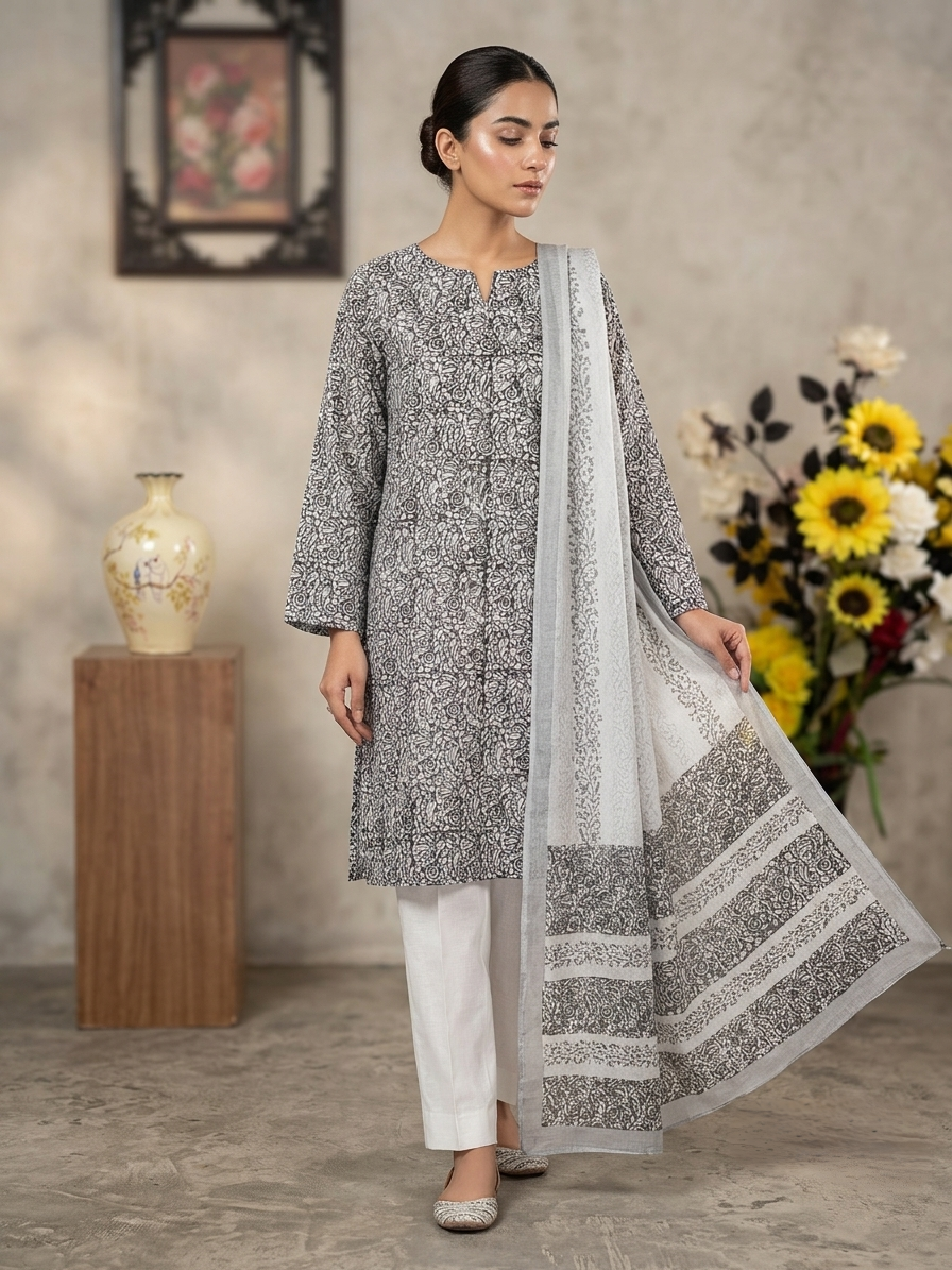 black-white-block-printed-lawn-suit-with-soft-chiffon-dupatta-premium-unstitched-2-piece