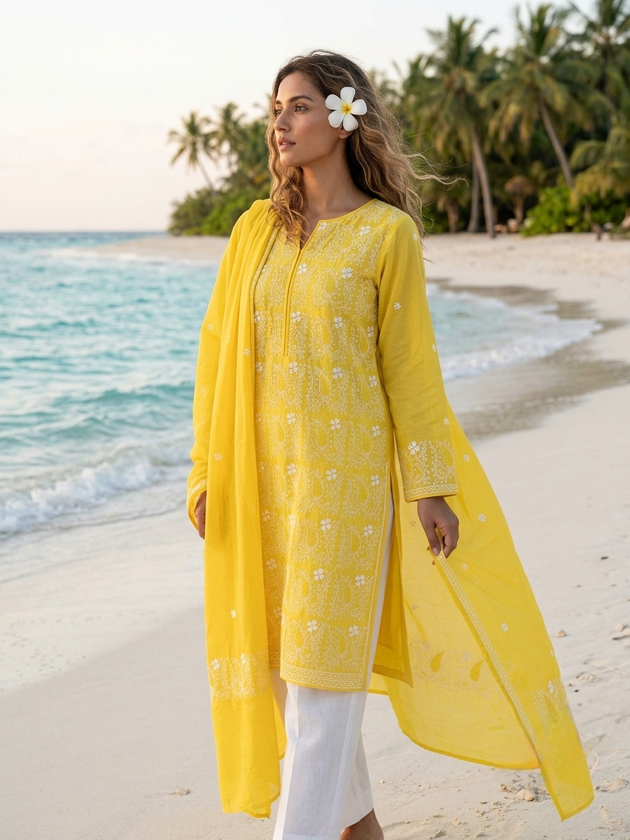 blooming-lemon-yellow-embroidered-lawn-2-piece-unstitched-suit-with-embroidered-dupatta-premium-summer-collection