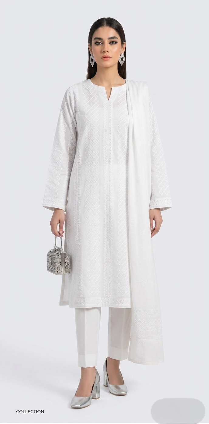 pure-white-handmade-chikankari-applique-2-piece-unstitched-lawn-suit-shirt-dupatta