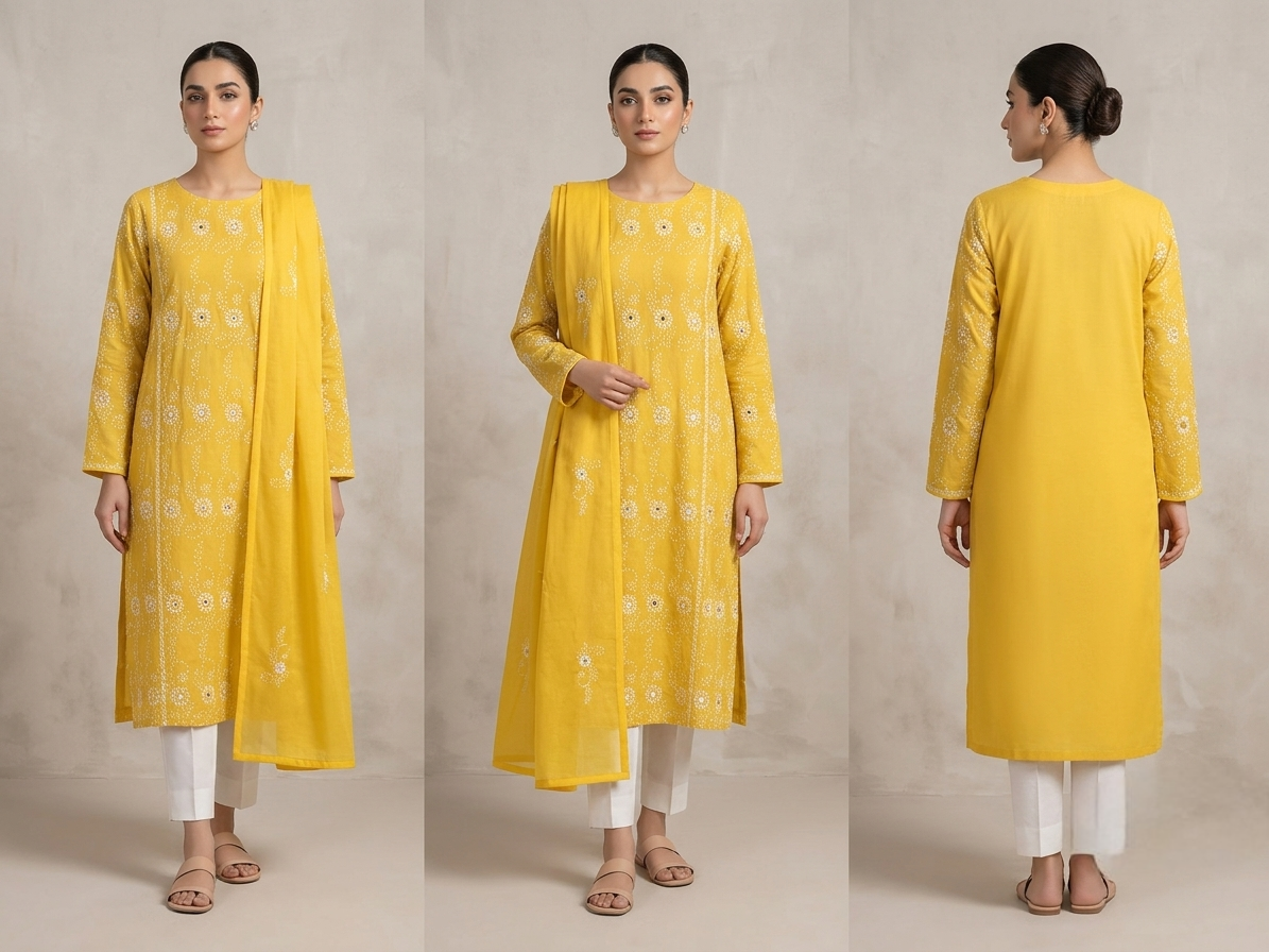 chikankari pure lawn collection