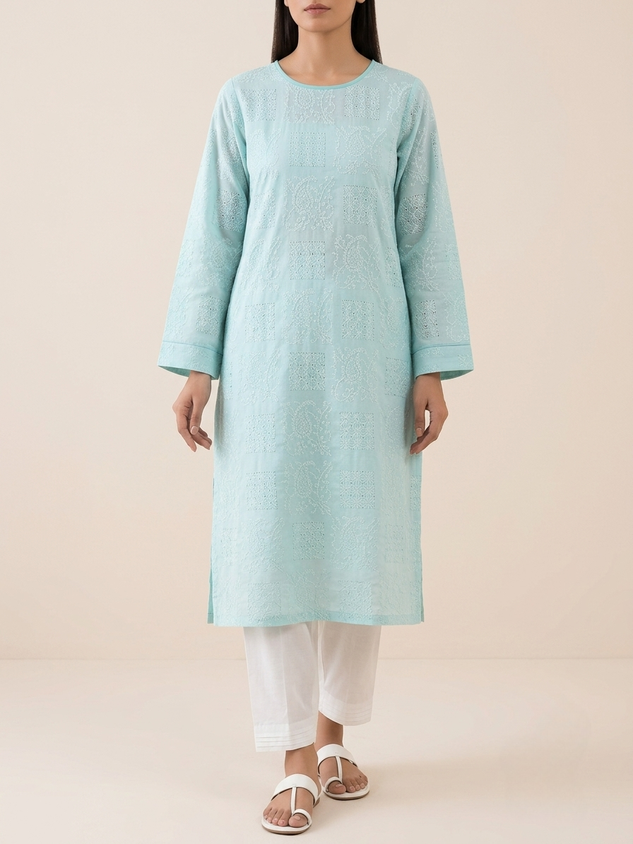 soft-light-blue-pure-lawn-handmade-chikankari-tarkashi-kurta-3-meter-unstitched-premium-summer-lawn