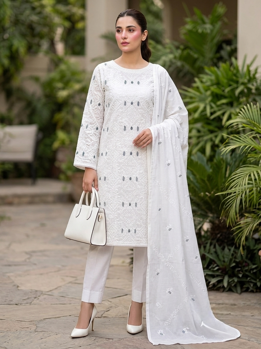 ivory-white-handmade-chikankari-shirt-dupatta-unstitched-pure-lawn-summer-suit