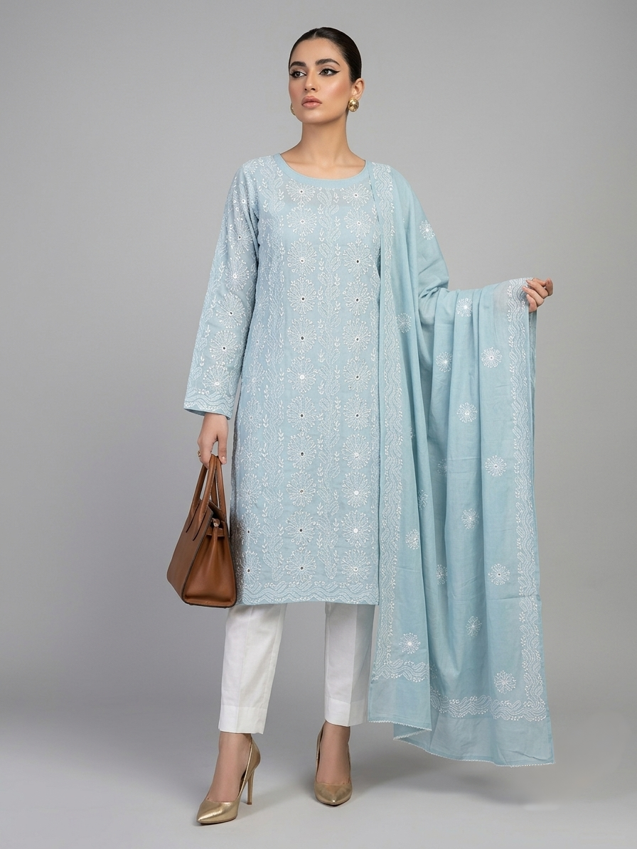 ash-blue-chikankari-shisha-2-piece-pure-lawn-suit-handmade-embroidered-unstitched-suit