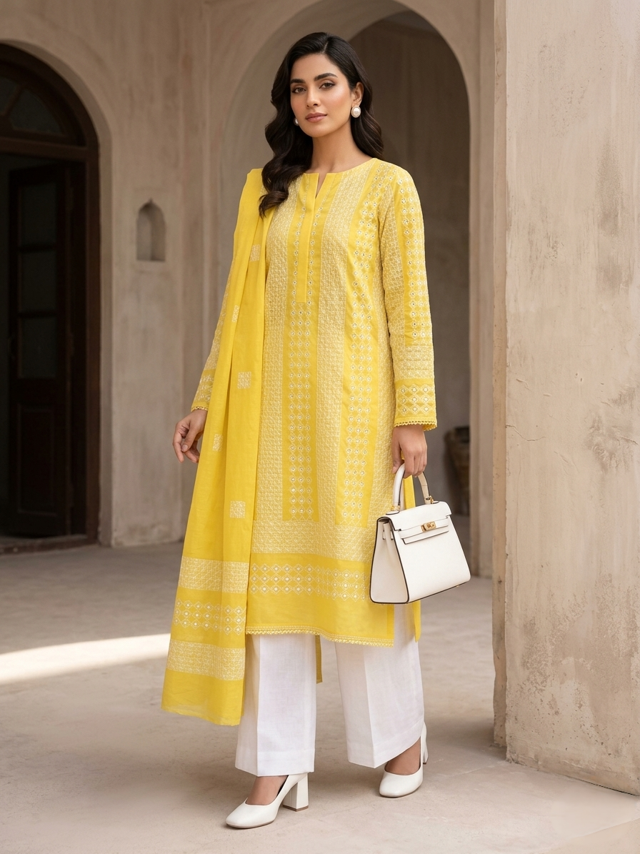 mustard-yellow-with-white-taarkashi-sheesha-kaari-pure-lawn-unstitched-suit-mustard-yellow-pure-lawn-dupatta