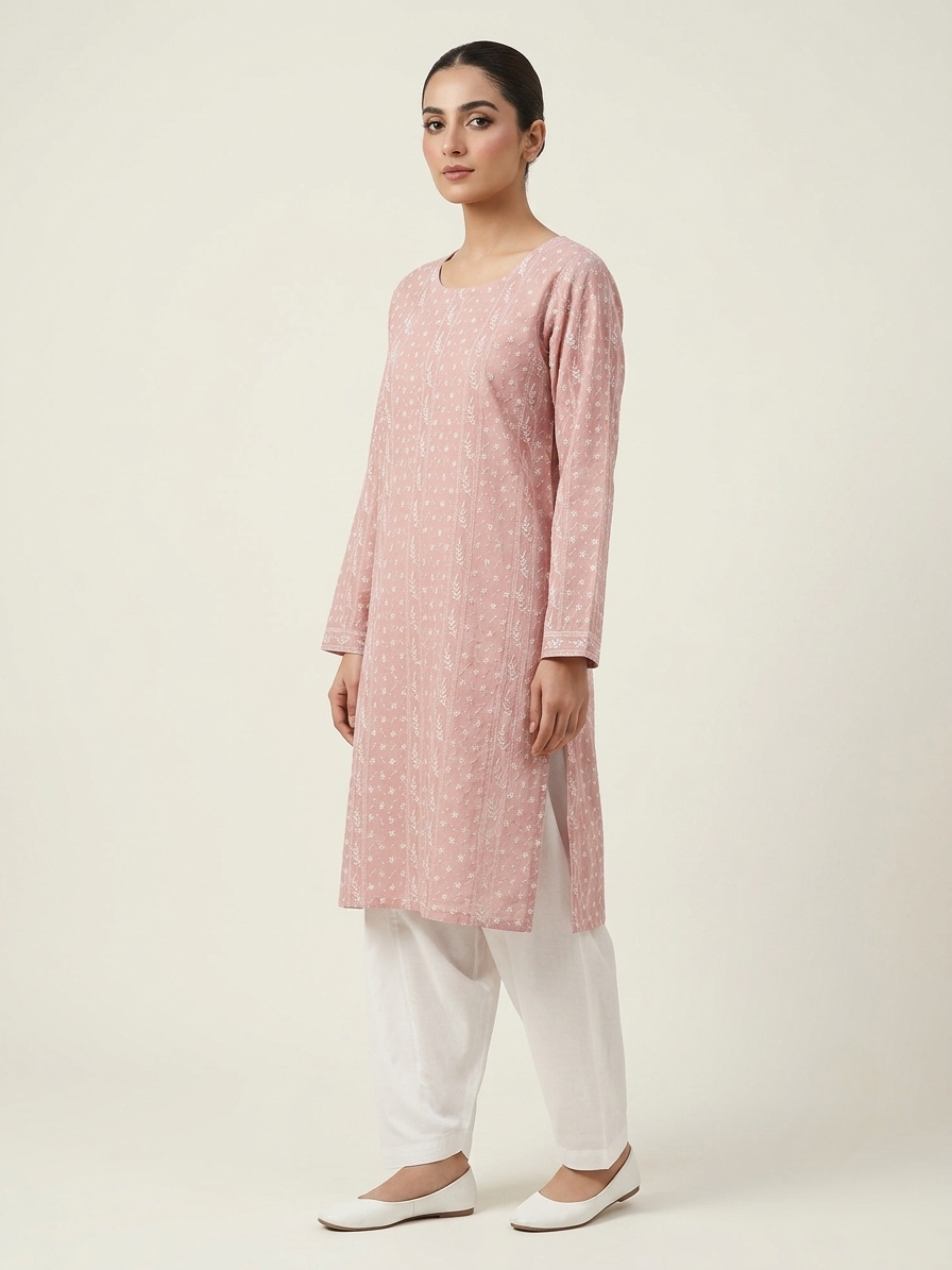 rose-petal-pink-handmade-chikankari-lawn-kurta-for-women-premium-embroidered-summer-lawn-shirt